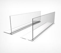 Т-профиль L-RAIL80 передний ограничитель высота 80 мм  заказать с доставкой ✓ Доставка по России и СНГ ✆  (925) 154-20-43➔ Звоните